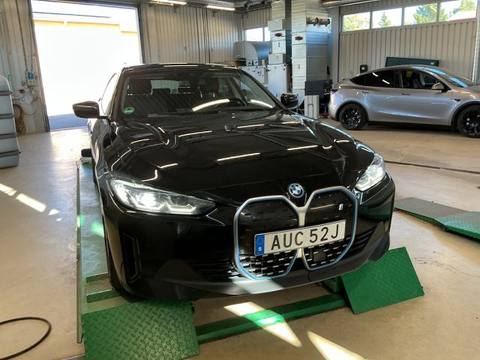 BMW i4 2022 ze Szwecji