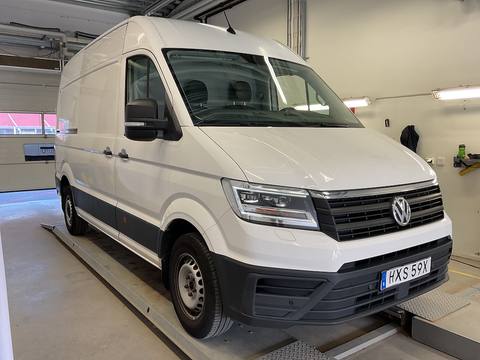 Volkswagen Crafter 2019 ze Szwecji