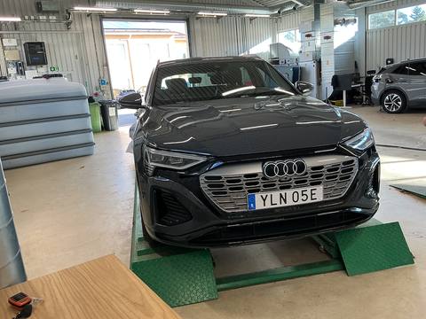 Audi Q8 E-Tron 2023 ze Szwecji