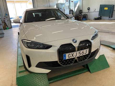 BMW i4 2024 ze Szwecji