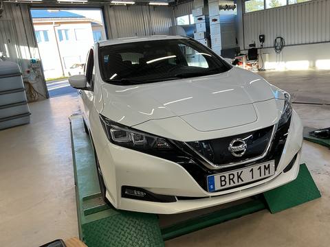 Nissan Leaf 2022 ze Szwecji Nissan Leaf 2022 ze Szwecji