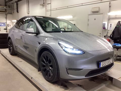 Tesla Model Y 2023 ze Szwecji